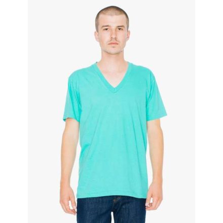 aa2456min-xl   UNISEX FINE JERSEY V-NYAKÚ PÓLÓ