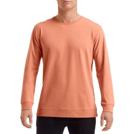 an73000te-l   UNISEX LIGHT TERRY CREW