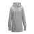awjh005hgr-l GIRLIE LONGLINE HOODIE
