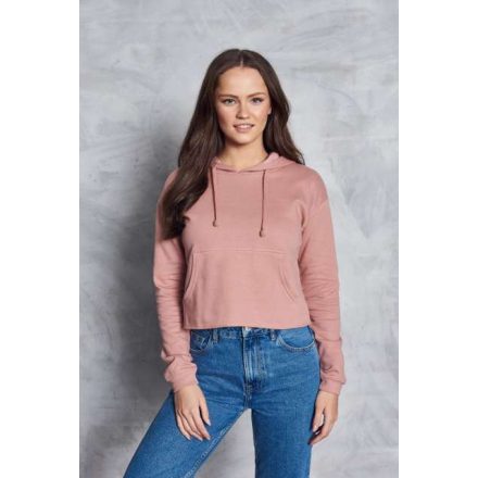 awjh016dup-l   WOMEN'S CROPPED HOODIE