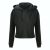 awjh016jbk-xs WOMEN'S CROPPED HOODIE