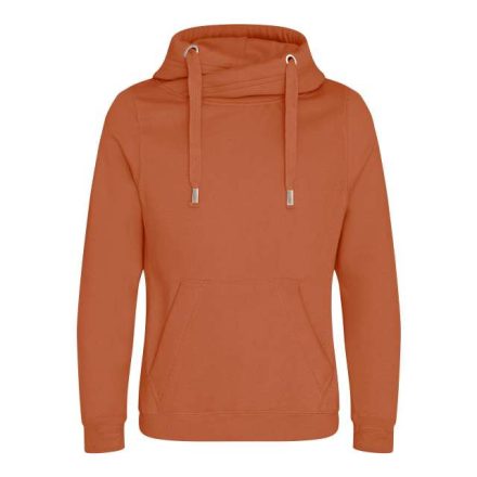 awjh021gib-xs   CROSS NECK HOODIE