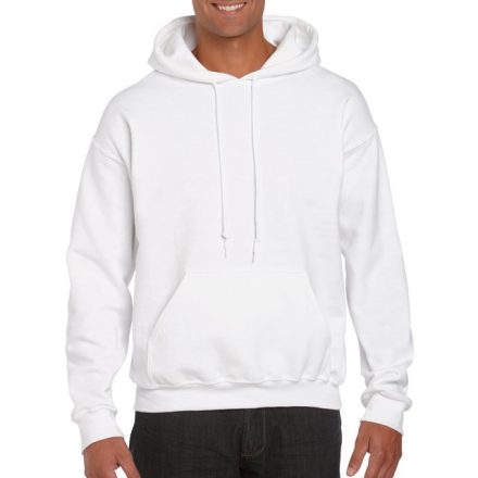 gi12500wh-2xl   DRYBLEND® ADULT HOODED SWEATSHIRT