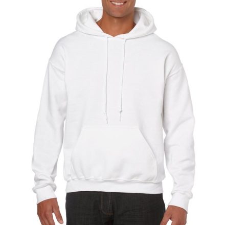 gi18500wh-2xl   HEAVY BLEND™ ADULT HOODED SWEATSHIRT