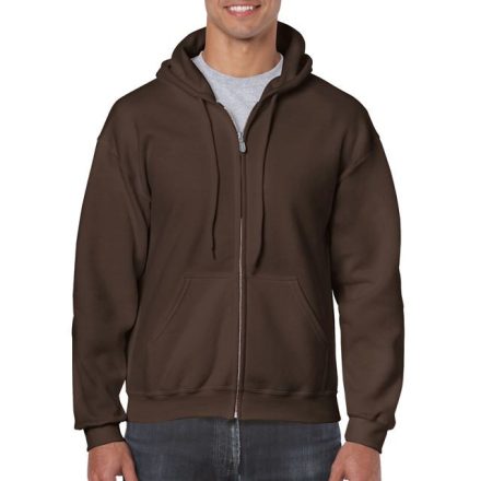 gi18600dc-2xl   HEAVY BLEND™ ADULT FULL ZIP HOODED SWEATSHIRT