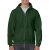 gi18600fo-m HEAVY BLEND™ ADULT FULL ZIP HOODED SWEATSHIRT