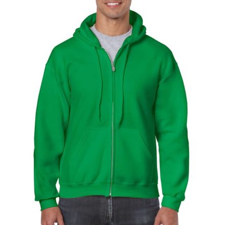 gi18600ig-2xl   HEAVY BLEND™ ADULT FULL ZIP HOODED SWEATSHIRT