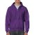 gi18600pu-2xl HEAVY BLEND™ ADULT FULL ZIP HOODED SWEATSHIRT