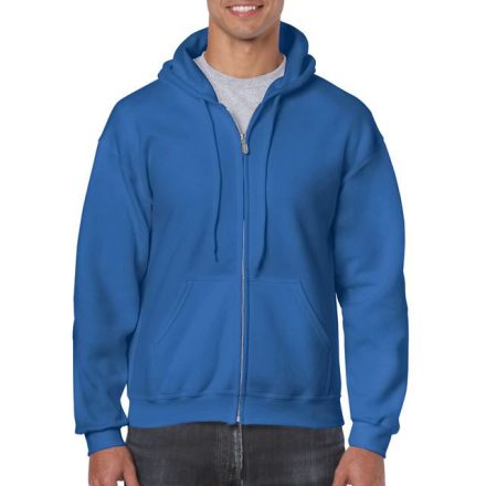 gi18600ro-2xl   HEAVY BLEND™ ADULT FULL ZIP HOODED SWEATSHIRT