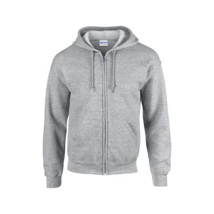 gi18600sp-l   HEAVY BLEND™ ADULT FULL ZIP HOODED SWEATSHIRT