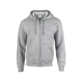   gi18600sp-s   HEAVY BLEND™ ADULT FULL ZIP HOODED SWEATSHIRT