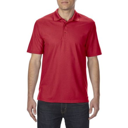 gi43800re-s   PERFORMANCE® ADULT DOUBLE PIQUÉ POLO