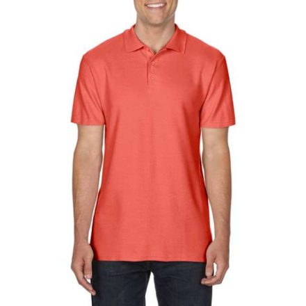 gi64800bsl-3xl   SOFTSTYLE® ADULT DOUBLE PIQUÉ POLO