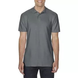 gi64800ch-s   SOFTSTYLE® ADULT DOUBLE PIQUÉ POLO
