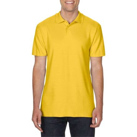 gi64800da-2xl   SOFTSTYLE® ADULT DOUBLE PIQUÉ POLO