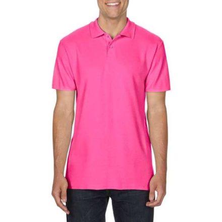 gi64800he-3xl   SOFTSTYLE® ADULT DOUBLE PIQUÉ POLO