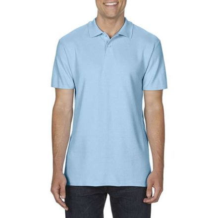 gi64800lb-2xl   SOFTSTYLE® ADULT DOUBLE PIQUÉ POLO