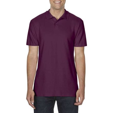 gi64800ma-4xl   SOFTSTYLE® ADULT DOUBLE PIQUÉ POLO