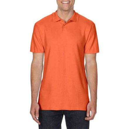 gi64800or-2xl   SOFTSTYLE® ADULT DOUBLE PIQUÉ POLO