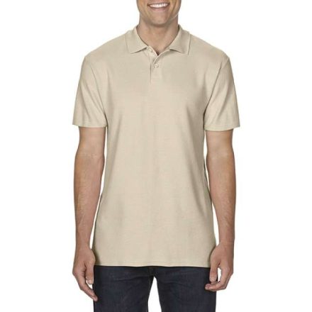 gi64800sa-2xl   SOFTSTYLE® ADULT DOUBLE PIQUÉ POLO