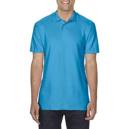 gi64800sh-2xl   SOFTSTYLE® ADULT DOUBLE PIQUÉ POLO