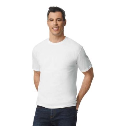 gi65000wh-2xl   SOFTSTYLE® MIDWEIGHT ADULT T-SHIRT