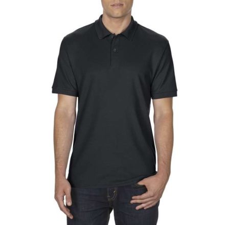 gi75800bl-2xl   DRYBLEND® ADULT DOUBLE PIQUÉ POLO