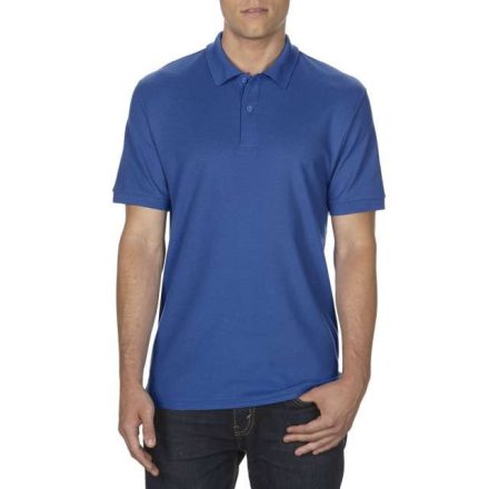 gi75800ro-s   DRYBLEND® ADULT DOUBLE PIQUÉ POLO