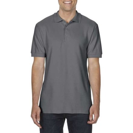 gi85800ch-2xl   PREMIUM COTTON® ADULT DOUBLE PIQUÉ POLO