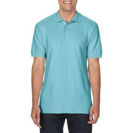 gi85800chkm-m   PREMIUM COTTON® ADULT DOUBLE PIQUÉ POLO