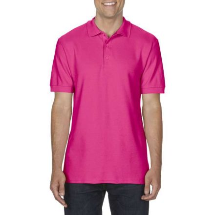 gi85800he-2xl   PREMIUM COTTON® ADULT DOUBLE PIQUÉ POLO