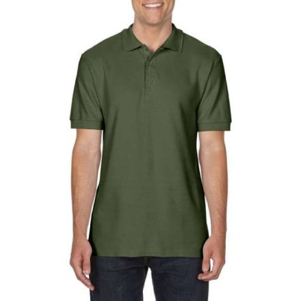 gi85800mi-m   PREMIUM COTTON® ADULT DOUBLE PIQUÉ POLO