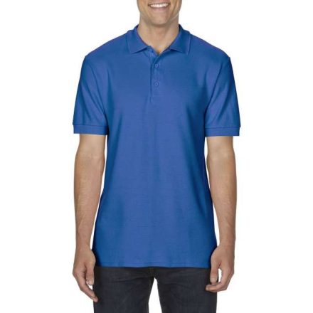 gi85800ro-2xl   PREMIUM COTTON® ADULT DOUBLE PIQUÉ POLO