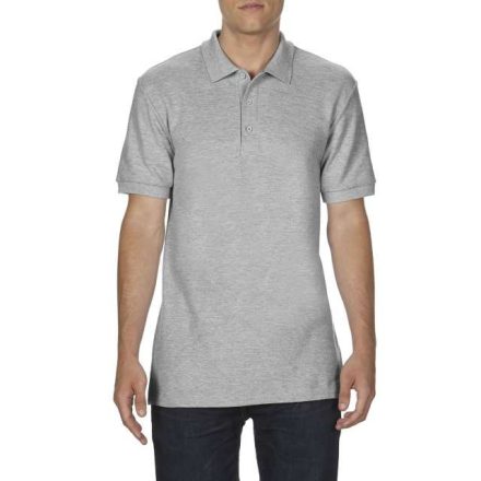 gi85800sp-2xl   PREMIUM COTTON® ADULT DOUBLE PIQUÉ POLO