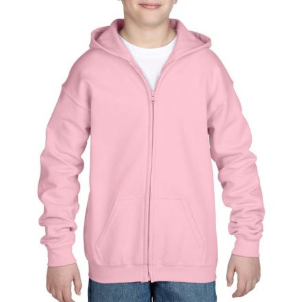 giB18600lp-l   HEAVY BLEND™ YOUTH FULL ZIP HOODED SWEATSHIRT