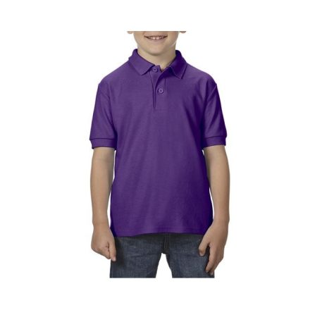 giB72800pu-s   DRYBLEND® YOUTH DOUBLE PIQUÉ POLO SHIRT