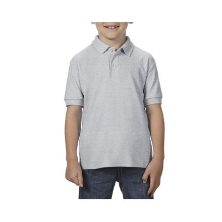 giB72800sp-s   DRYBLEND® YOUTH DOUBLE PIQUÉ POLO SHIRT