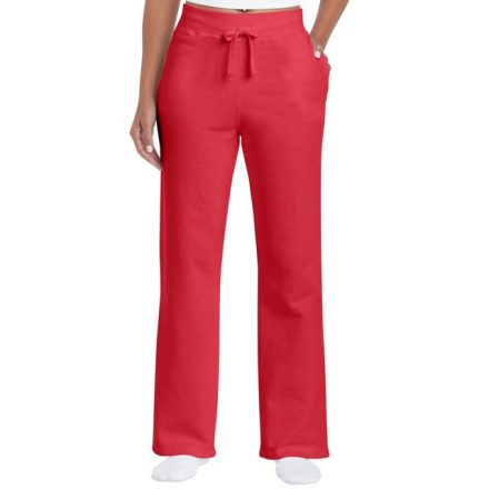 giL18400re-s   HEAVY BLEND™ LADIES' OPEN BOTTOM SWEATPANTS