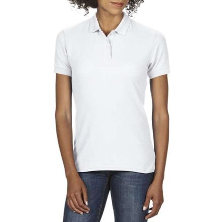 giL75800wh-2xl   DRYBLEND® LADIES' DOUBLE PIQUÉ POLO