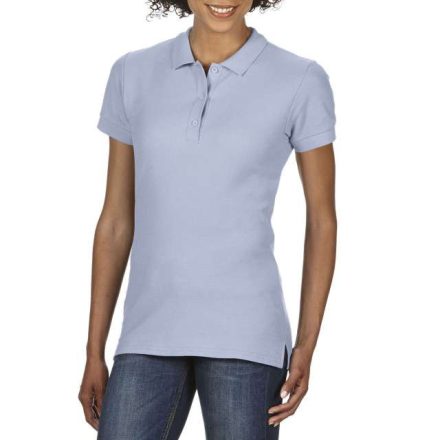 giL85800lb-l   PREMIUM COTTON® LADIES' DOUBLE PIQUÉ POLO