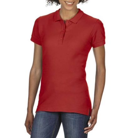 giL85800re-2xl   PREMIUM COTTON® LADIES' DOUBLE PIQUÉ POLO