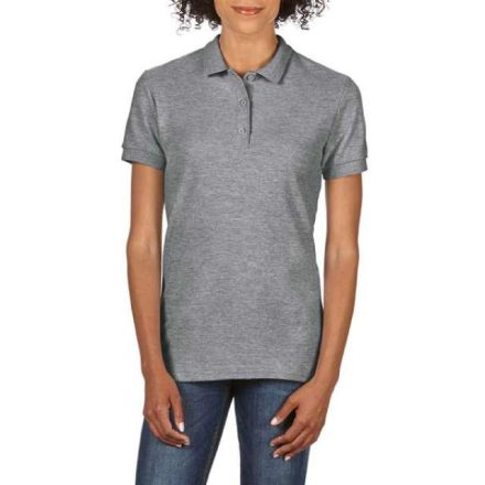 gil85800gph-2xl   PREMIUM COTTON® LADIES' DOUBLE PIQUÉ POLO