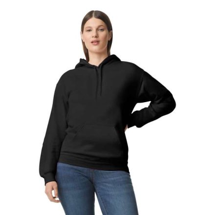 gisf500bl-3xl   SOFTSTYLE® MIDWEIGHT FLEECE ADULT HOODIE