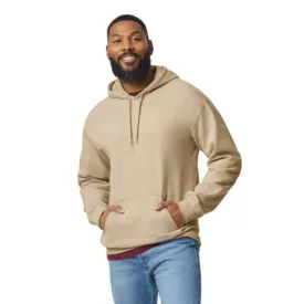gisf500sa-m   SOFTSTYLE® MIDWEIGHT FLEECE ADULT HOODIE