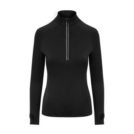 jc035jbl-l   WOMEN'S COOL FLEX 1/2 ZIP TOP