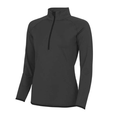 jc036ch/jbl-l   WOMEN'S COOL 1/2 ZIP SWEAT