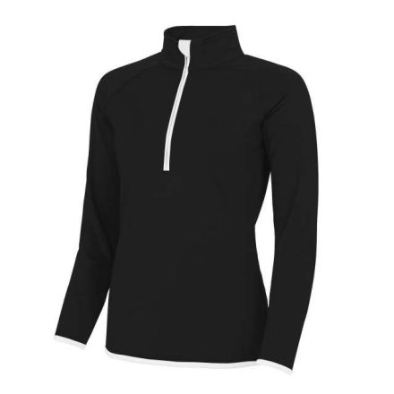 jc036jbl/arw-l   WOMEN'S COOL 1/2 ZIP SWEAT