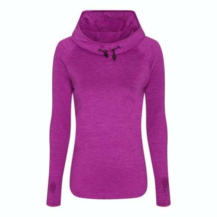 jc038ram-s   WOMEN'S COOL COWL NECK TOP