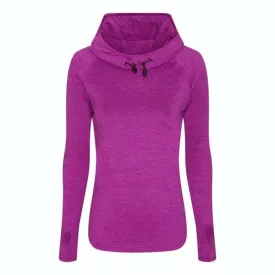 jc038ram-xs   WOMEN'S COOL COWL NECK TOP