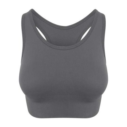 jc166igr-l   WOMEN'S COOL SEAMLESS CROP TOP